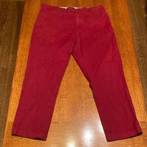 Banana Republic 36x30 Red Dress Pants